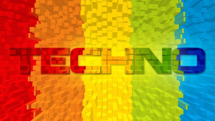 multicolor, Text, Techno, Colors HD Wallpaper Desktop Background