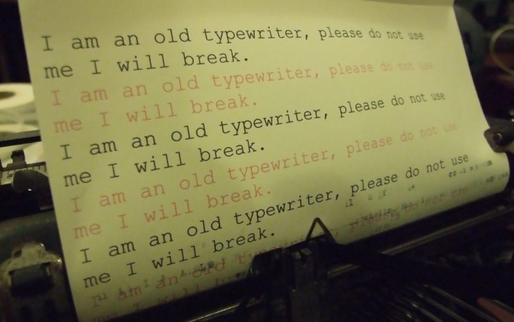 typewriters HD Wallpaper Desktop Background