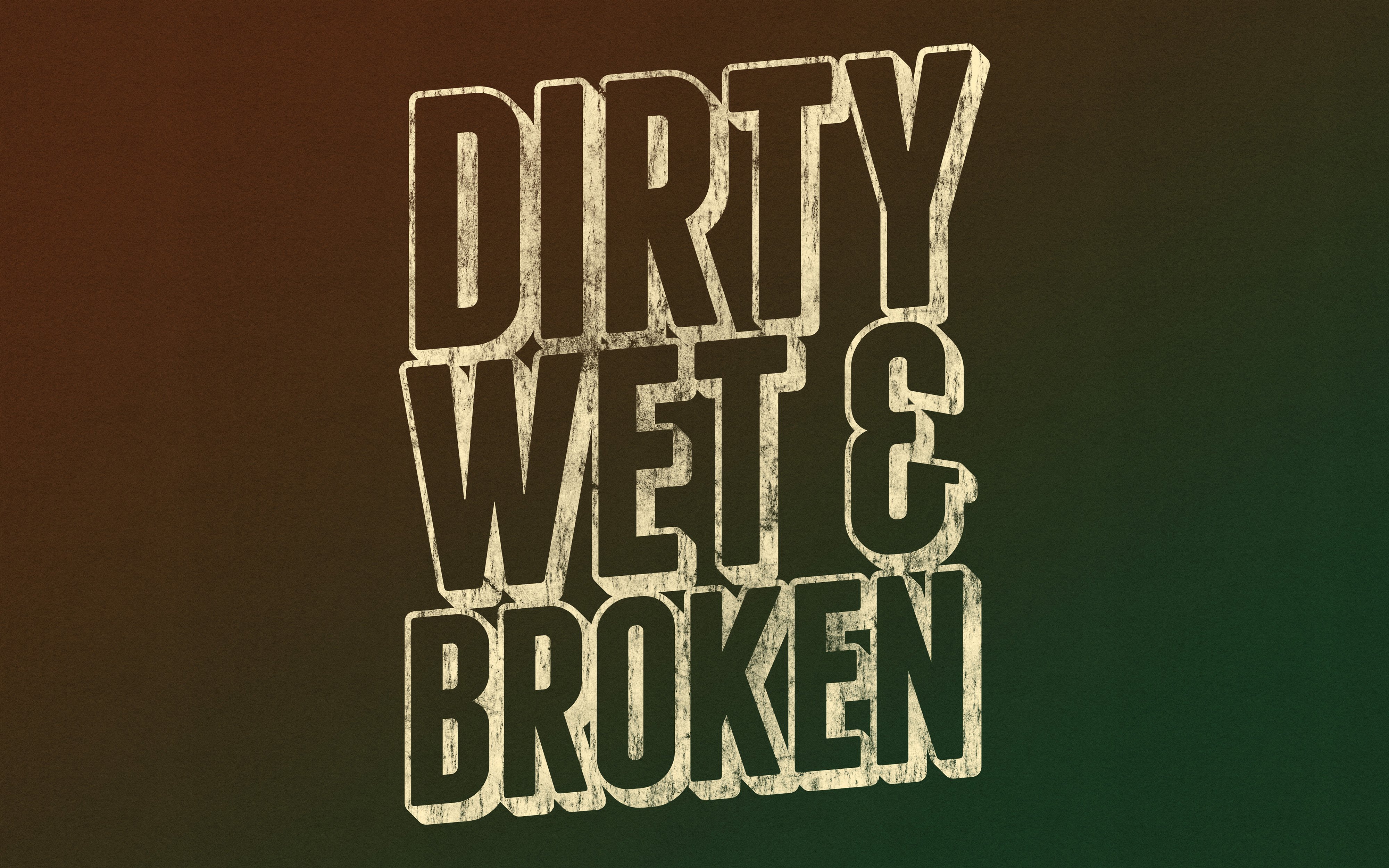 dirty, Broken, Mood, Poster Wallpaper