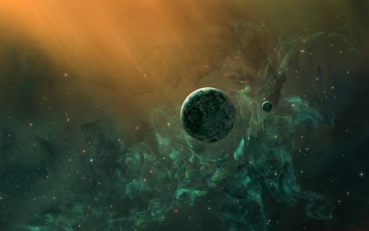 outer, Space, Stars, Planets, Fantasy, Art HD Wallpaper Desktop Background
