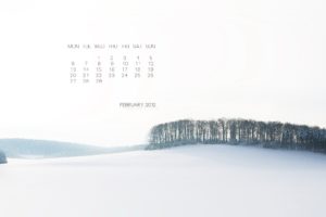 landscapes, Calendar