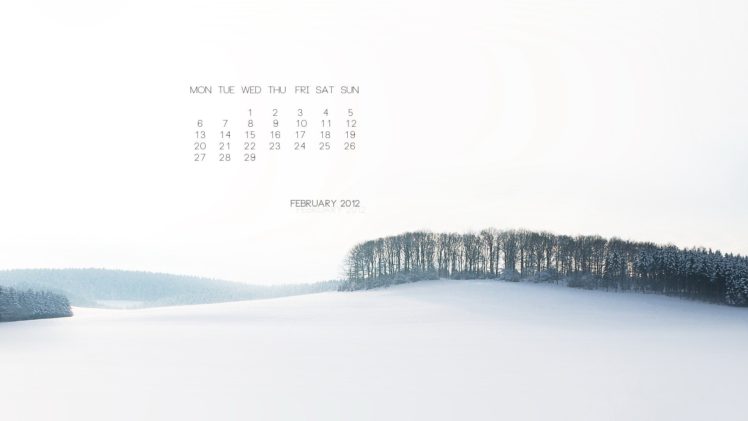 landscapes, Calendar HD Wallpaper Desktop Background