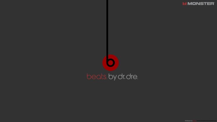 minimalistic, Red, Logos, Beats, By, Dr, Dre, Dr, Dre HD Wallpaper Desktop Background