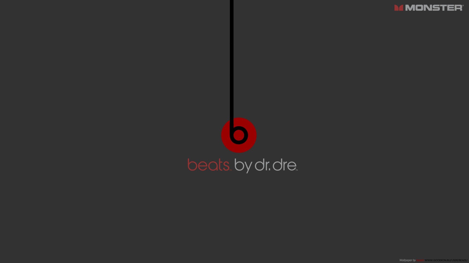 minimalistic, Red, Logos, Beats, By, Dr, Dre, Dr, Dre Wallpaper