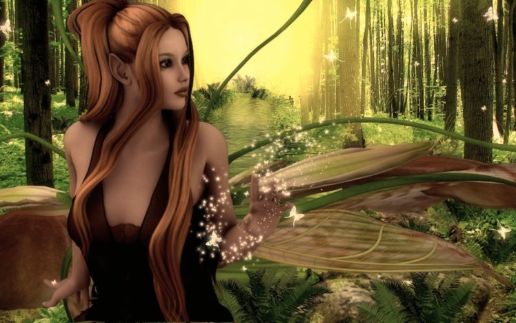 fairies, Fantasy, Art HD Wallpaper Desktop Background