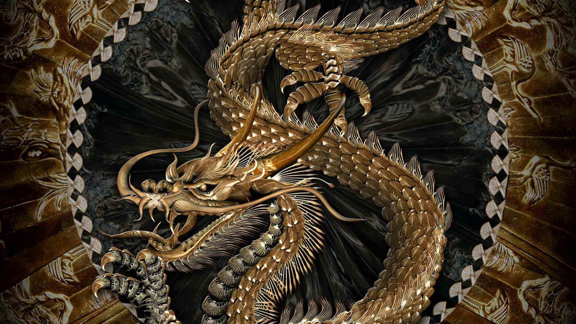 dragons, Fantasy, Art, Artwork, Chinese, Dragon Wallpaper