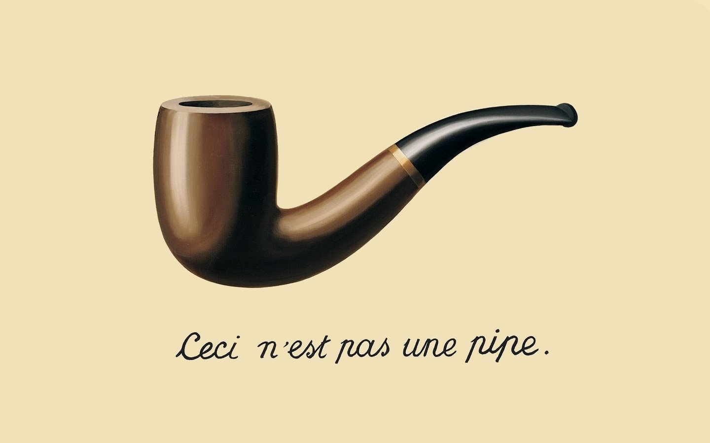 smoking, Pipes, Rene, Magritte, The, Treachery, Of, Images Wallpaper