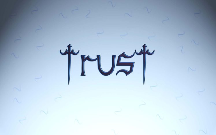 trust, Word HD Wallpaper Desktop Background