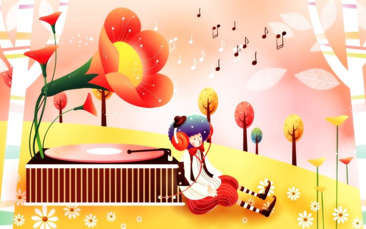 fantasy, Art, Gramophone, Childhood, Fairytales HD Wallpaper Desktop Background