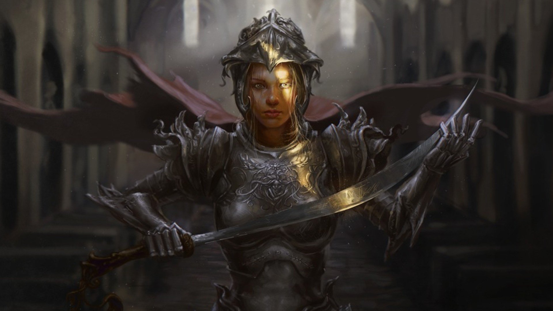 woman, Warrior Wallpaper