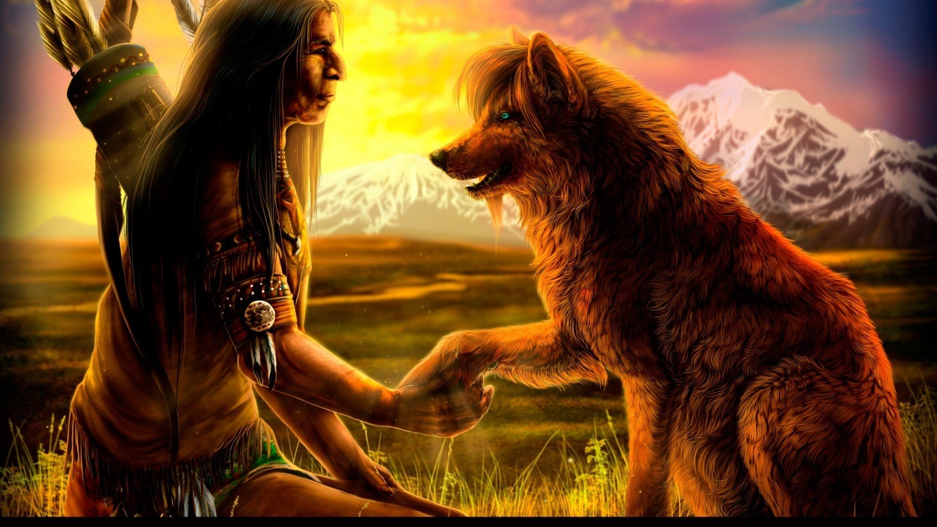 animals, Fantasy, Art Wallpaper