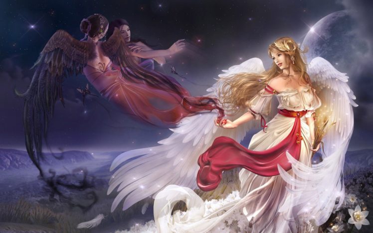 fantasy, Art, Zodiac, Soa, Lee, Virgo, Zodiac HD Wallpaper Desktop Background