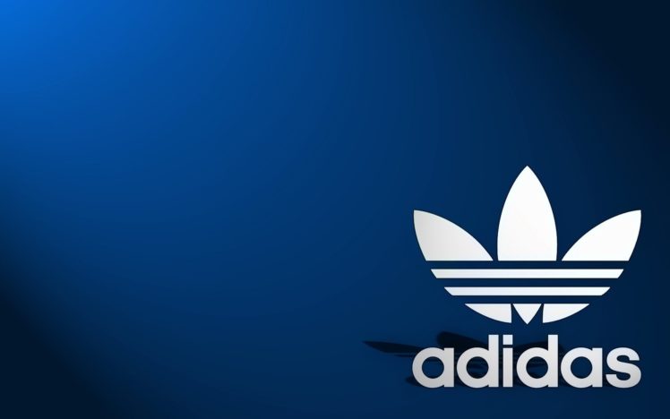 sports, Adidas, Oldschool, Brands, Logos, Blue, Background HD Wallpaper Desktop Background