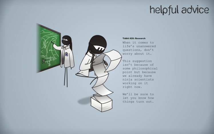 humor, Help, Ninja, Sadic, Advice, Motivation HD Wallpaper Desktop Background