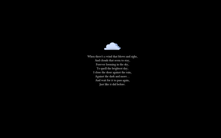 mood, Rain, Waiting, Storm, Poem HD Wallpaper Desktop Background