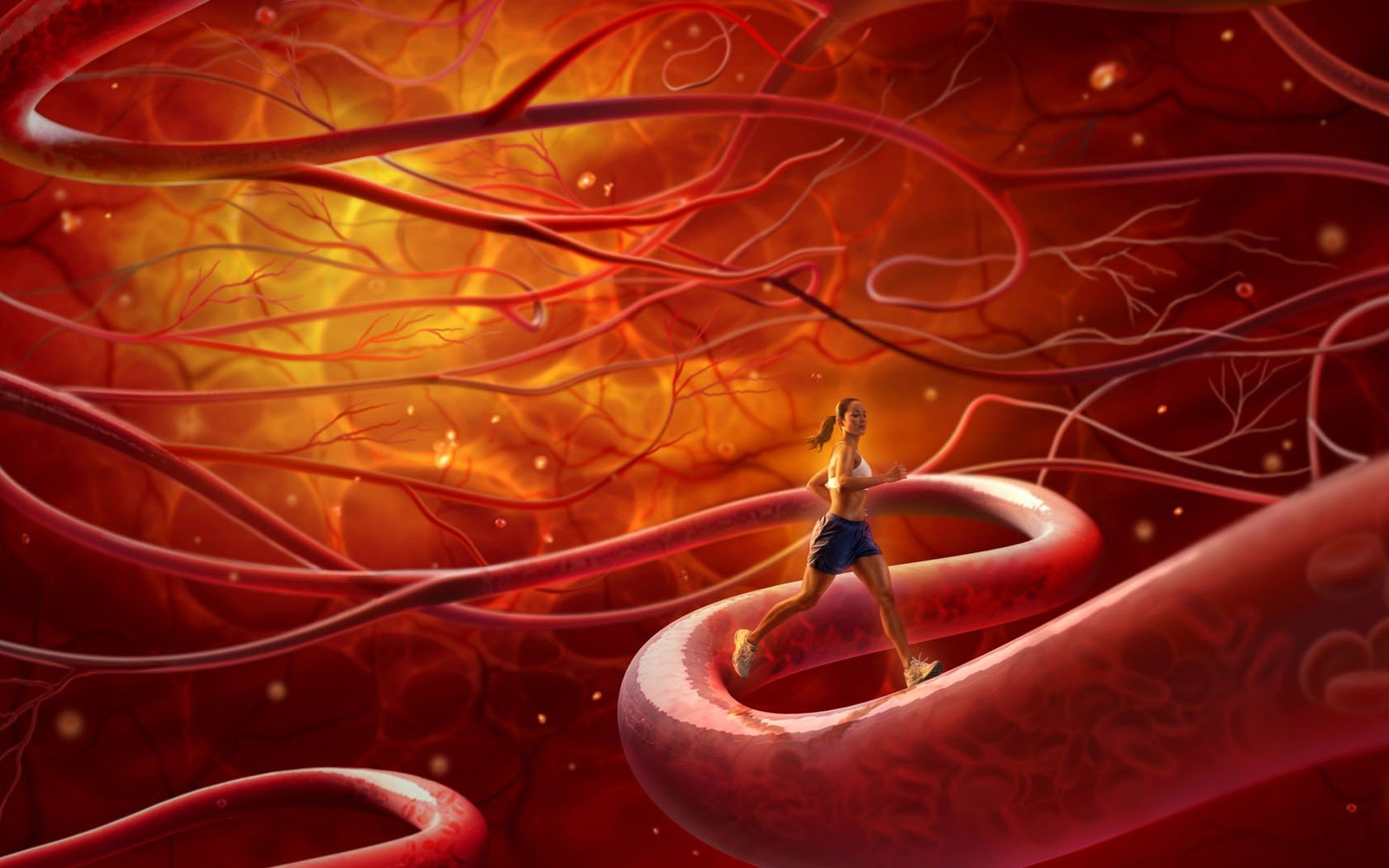 women, 3d, View Wallpaper