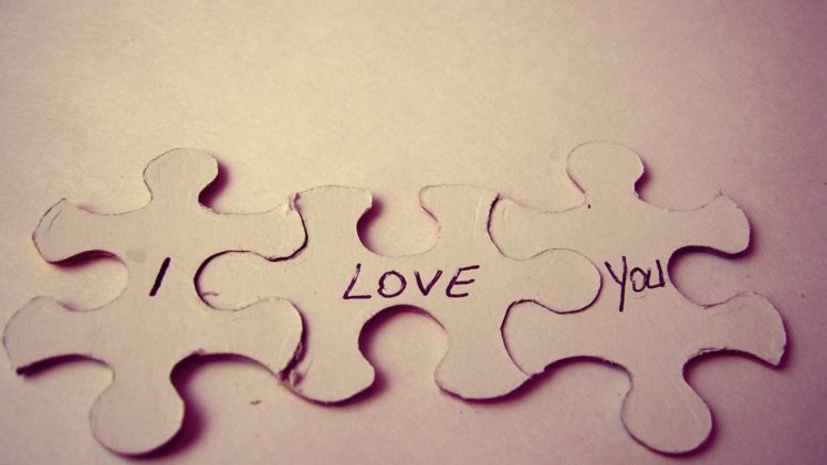 love, Text, Saying, Puzzles, I, Love, You HD Wallpaper Desktop Background