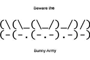 bunnies, Army