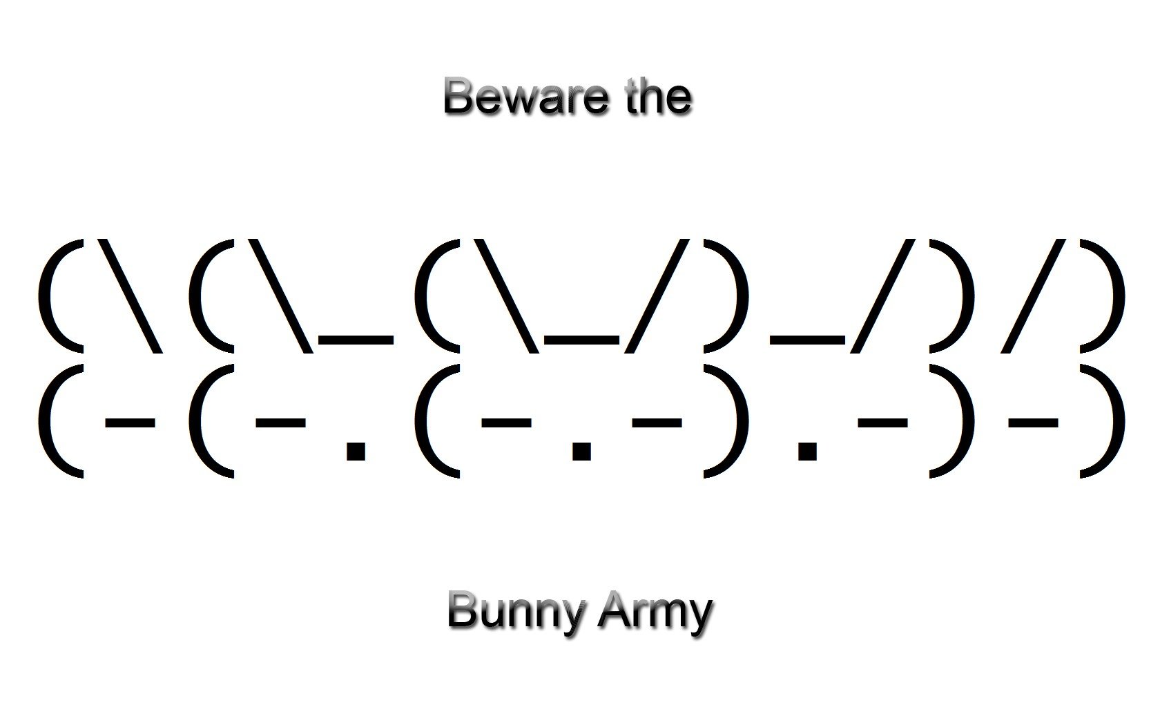 bunnies, Army Wallpaper