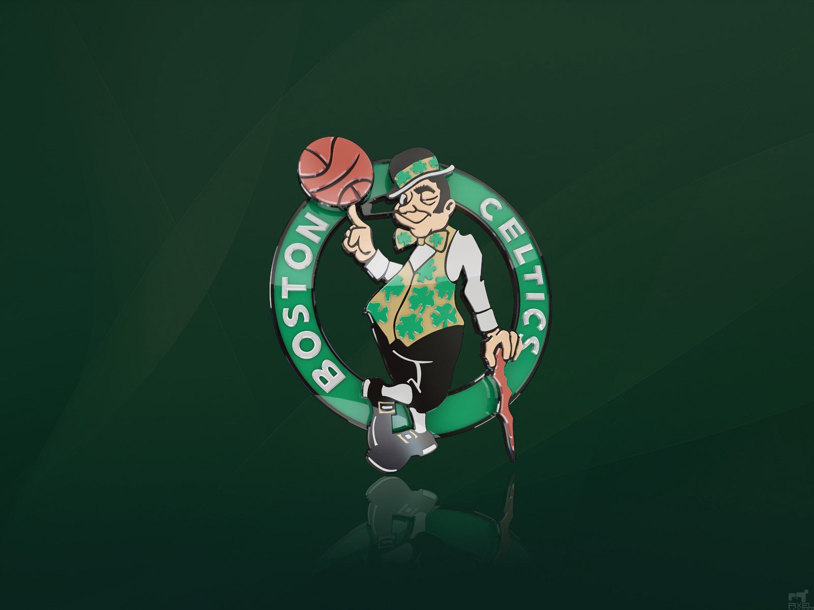 logos, Boston, Celtics Wallpaper