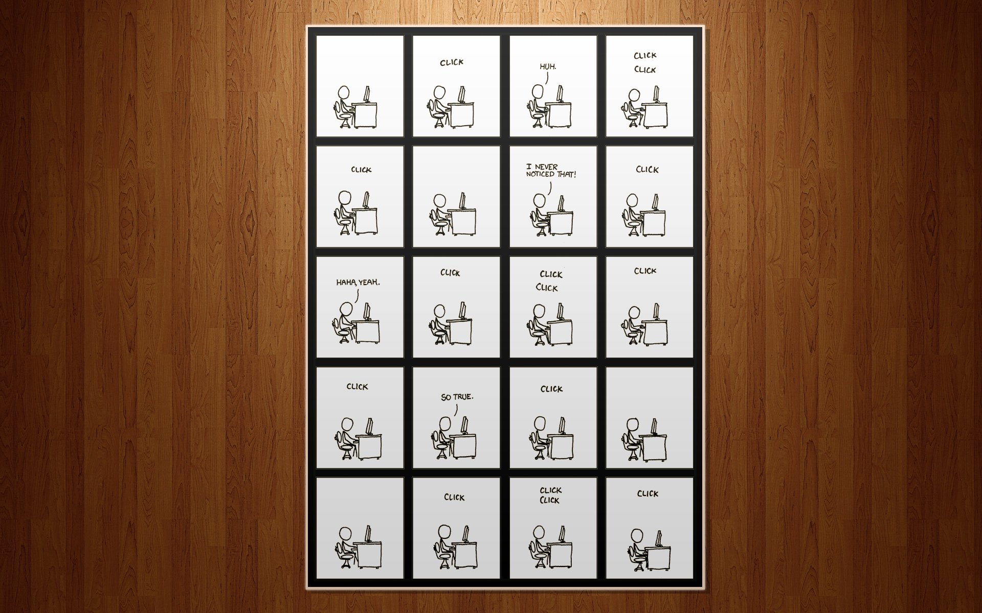 xkcd, Men, Stick, Figures Wallpaper