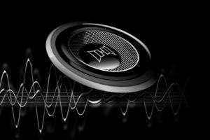 3d, And, Cg, Abstract, Black, Speaker, Music