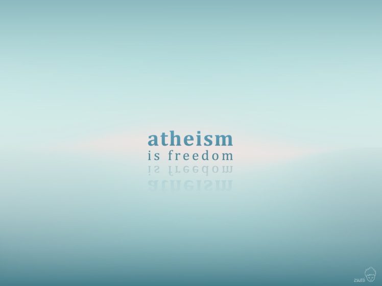 typography, Atheism HD Wallpaper Desktop Background