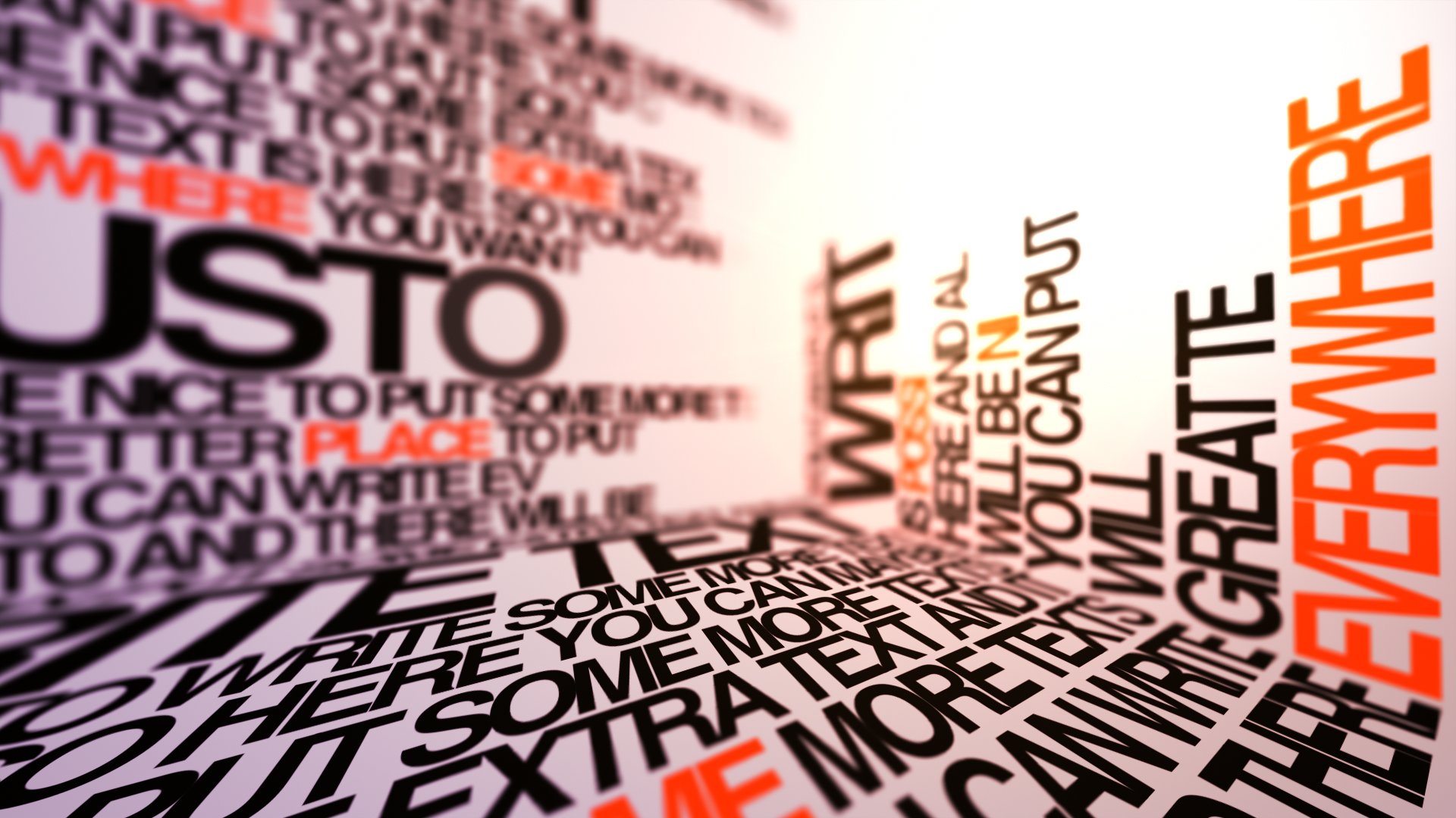 typography Wallpaper