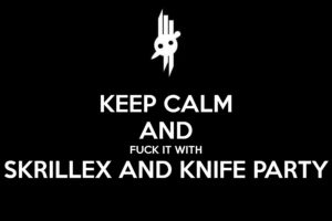 skrillex, Knife, Party, Dub, Bass, Electro