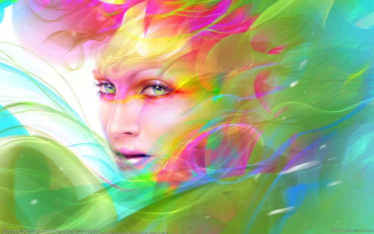 multicolor, Fantasy, Art HD Wallpaper Desktop Background