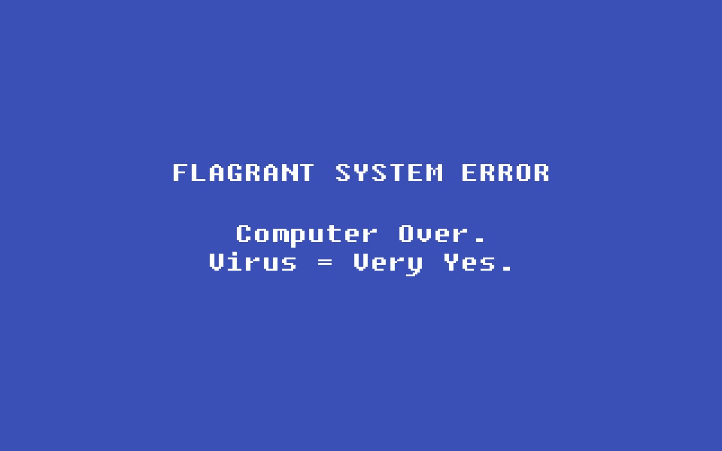 blue, Computers, System, Error Wallpaper