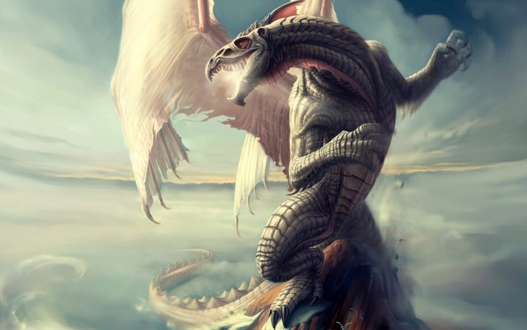 epic, Dragon HD Wallpaper Desktop Background