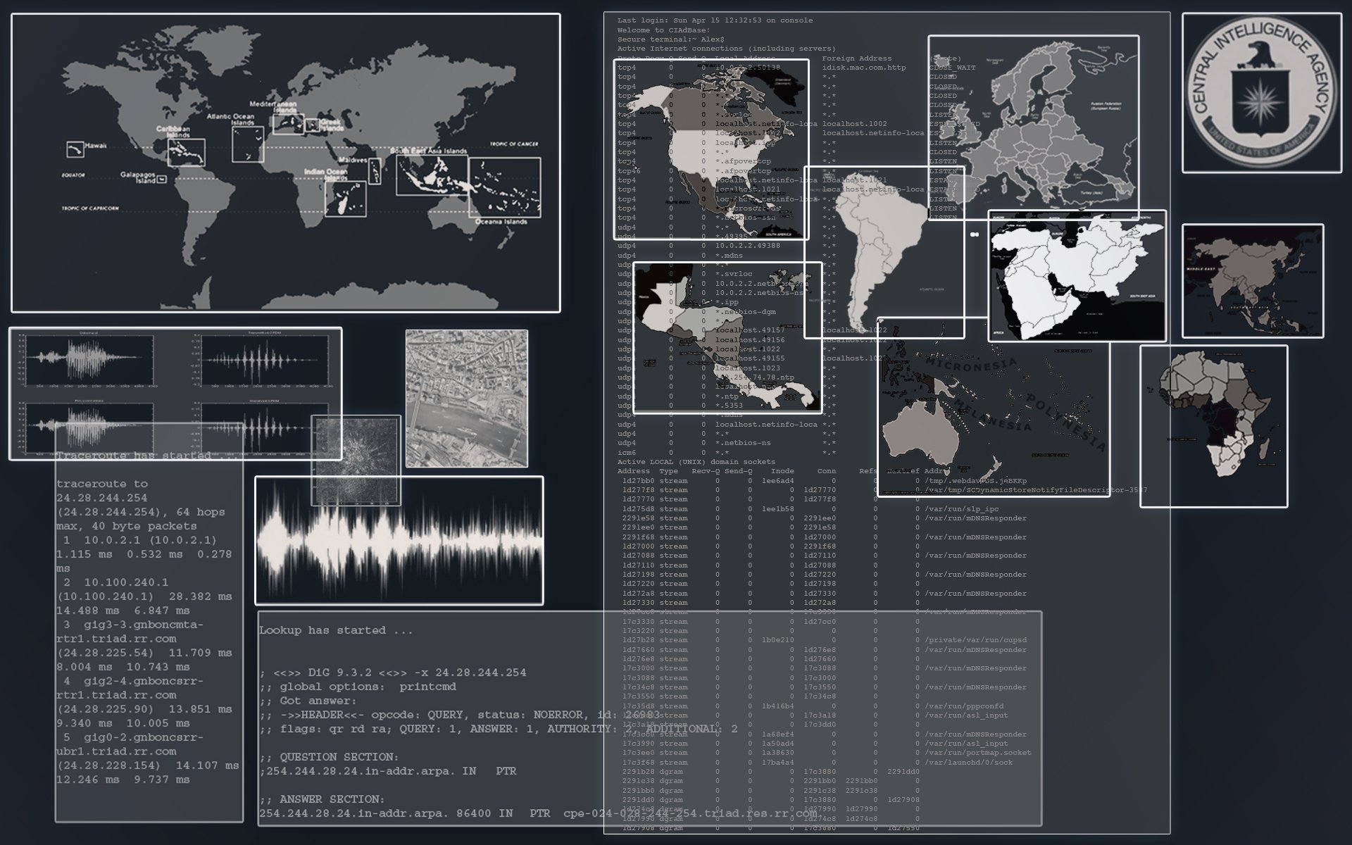 cia, Central, Intelligence, Agency, Crime, Usa, America, Spy, Logo Wallpaper