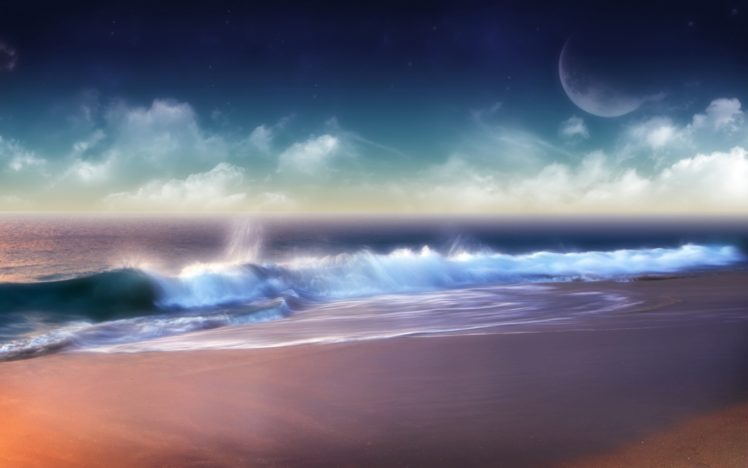 superb, Ocean, Sunset HD Wallpaper Desktop Background