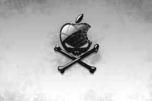 skull,  , Apple hd desktop pirate