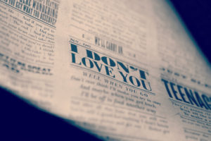newspaper, Love, Macro, Mood, Emotion