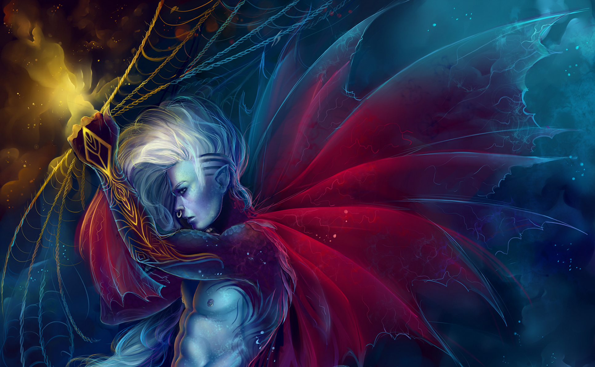 elf, Fairy, Wings Wallpaper