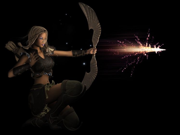 warrior, , Archer, Girl, 3d Wallpapers HD / Desktop and Mobile Backgrounds