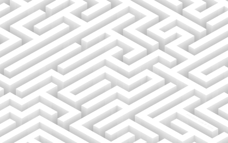 pattern, Maze HD Wallpaper Desktop Background
