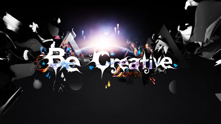 abstract, Art, Be, Creative HD Wallpaper Desktop Background