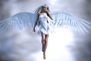 rendering, Girl, Angel, Wings, Blonde, Hair, Face, Fantasy, Women, Females, Blondes, Sexy, Babes