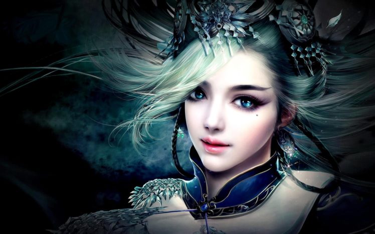 princess,  , Pretty, Art, 3d, Fantasy, Girl HD Wallpaper Desktop Background