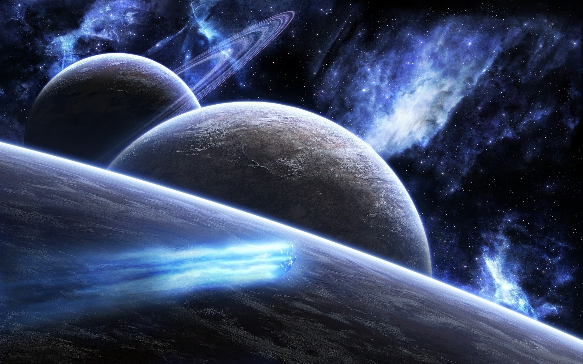 outer Space  Planets Earth Wallpapers  HD Desktop and 