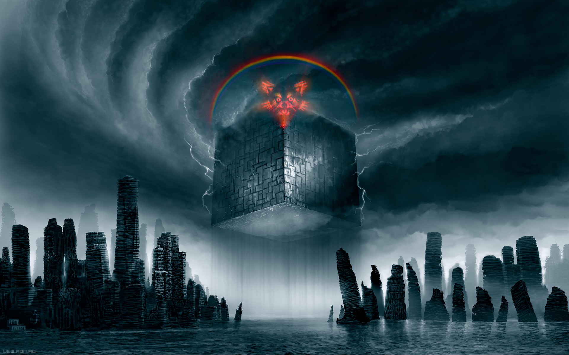 romantically, Apocalyptic, Vitaly, S, Alexius, Red, Panda Wallpaper