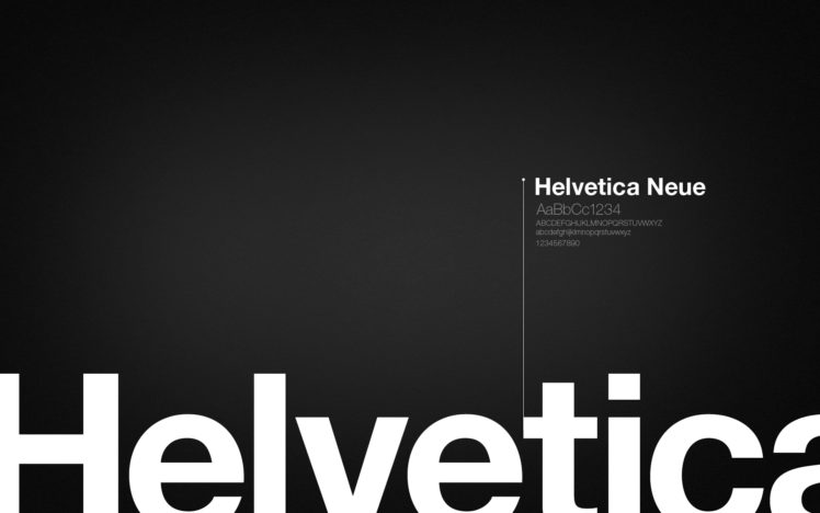 minimalistic, Typography, Helvetica, Font, Typefaces HD Wallpaper Desktop Background
