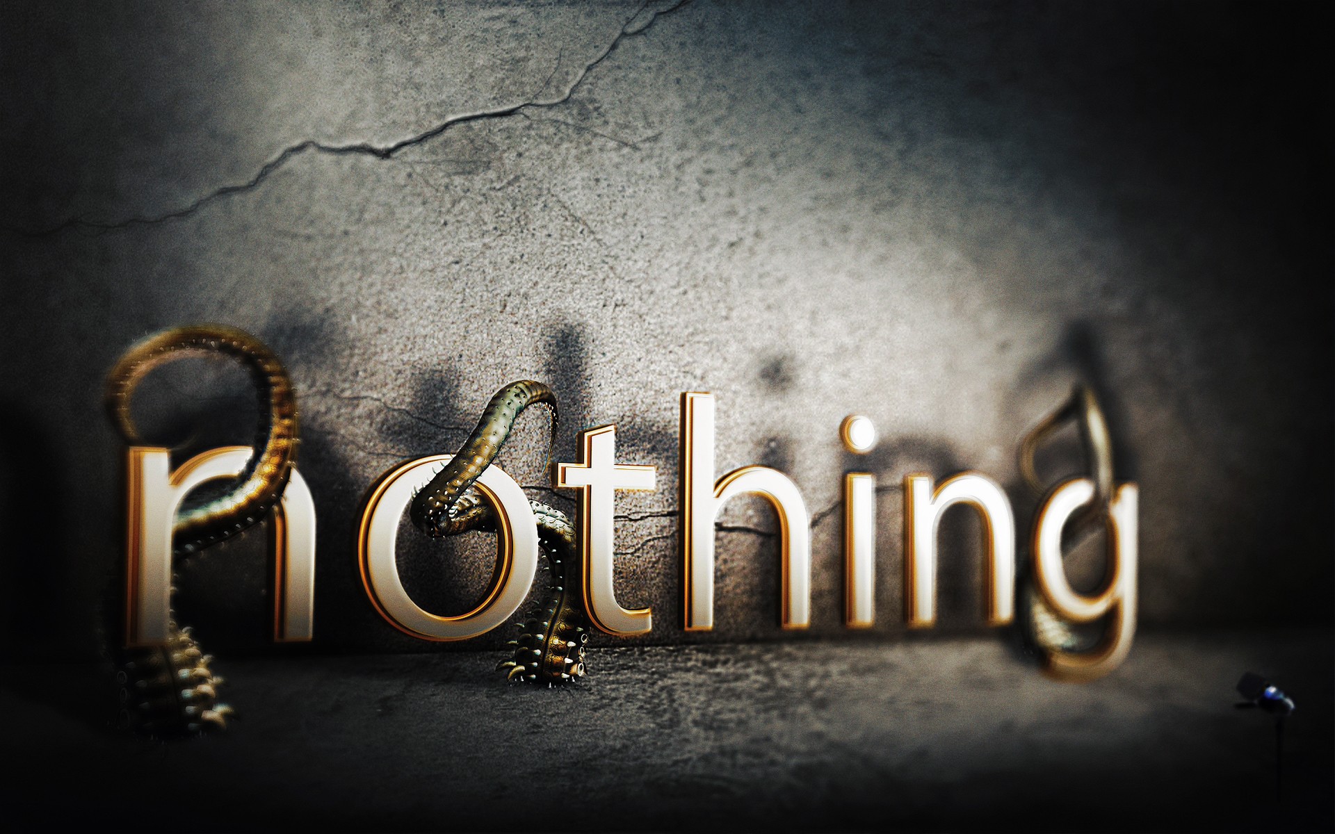 typography, Photomanipulation, Nothing Wallpaper