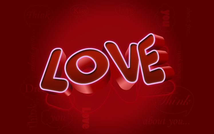 love, Letters Wallpapers HD / Desktop