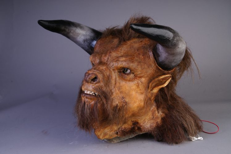 animals, Horns, Head, Minotaur HD Wallpaper Desktop Background