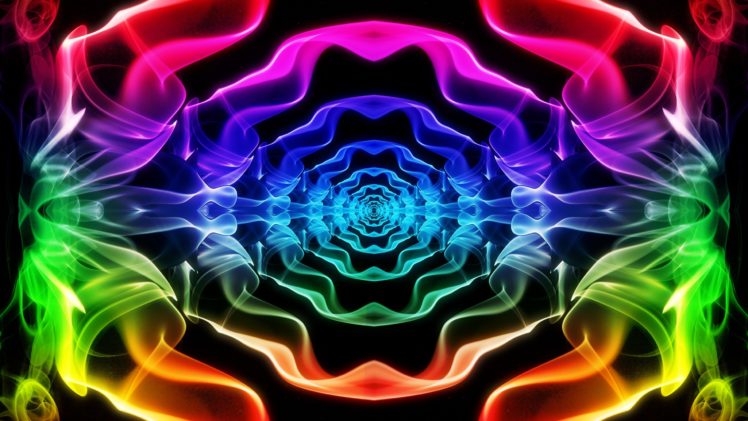 abstract, Smoke, Psychedelic, Color, Spectrum HD Wallpaper Desktop Background