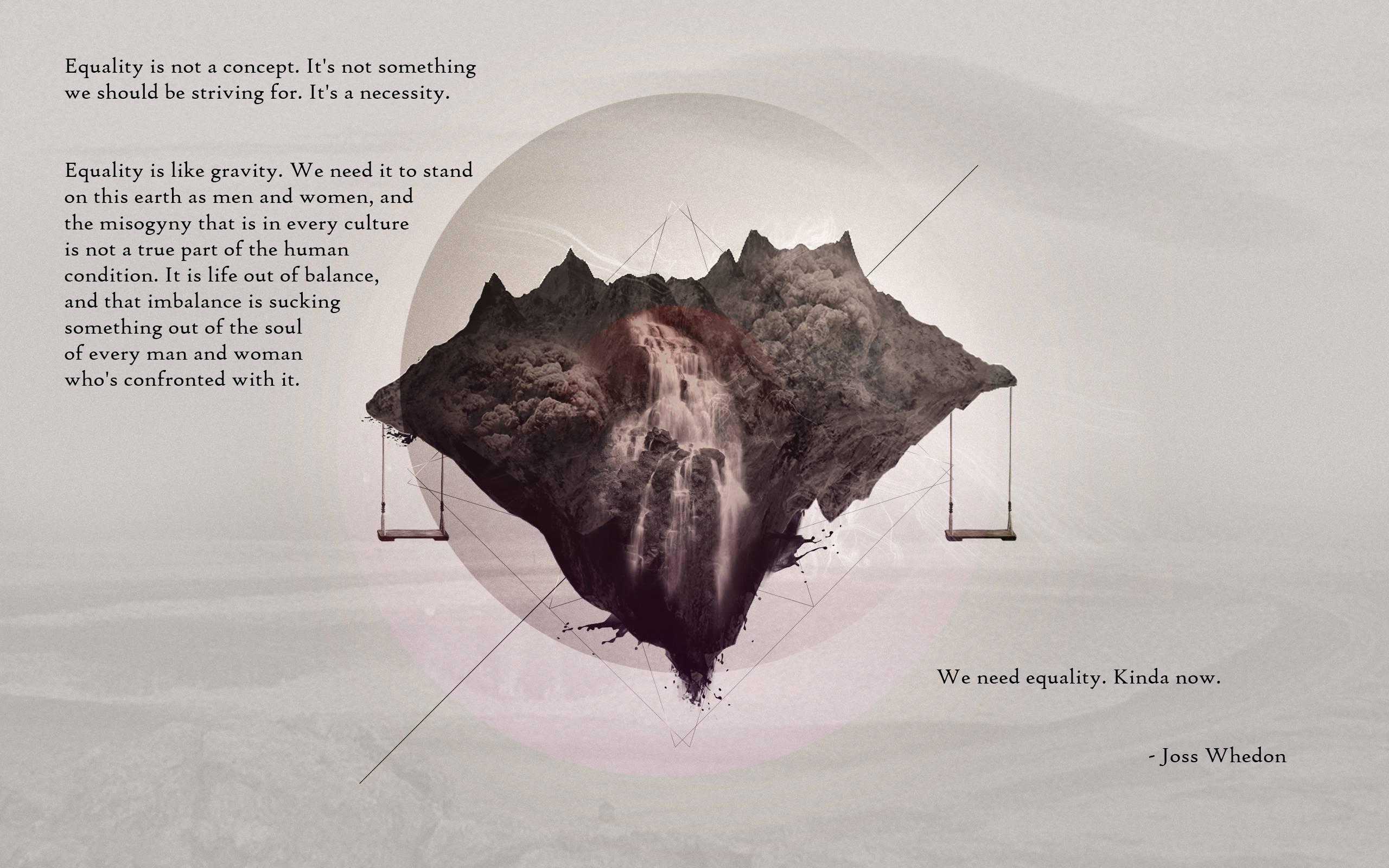 joss, Whedon, Equality Wallpaper